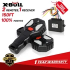 X-BULL Electric Winch Remote Wireless Control Kit 12V Handset 2PCS for Truck ATV