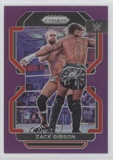 2022 Panini Prizm WWE Purple Prizm 105/149 Zack Gibson #167 0u5r