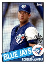 2020 Topps #85TB-48 Roberto Alomar 1985 Topps Baseball 35th Anniversary