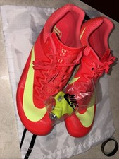 Nike Zoom Rival Sprint Track Spikes Mens Size 14 "Bright Crimson" FZ9663-600