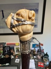 Antique Bulldog Cane