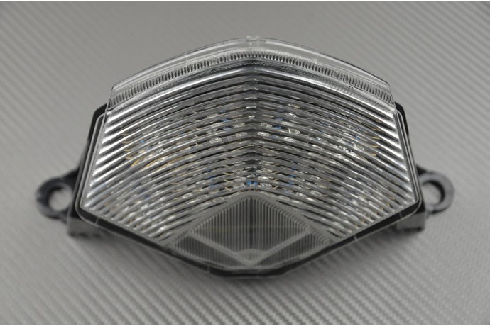 Feu stop LED blanc clair clignotants Kawasaki Z-750R Z750R Z 750 R 2011-2013