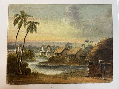 Circle of Capt D S Greene / C R Forrest - Landschaft - Indische Kolonialzeit 19. Jh.