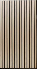 Acoustic MDF Slat Wood Decorative Wall Panelling For Home Interior