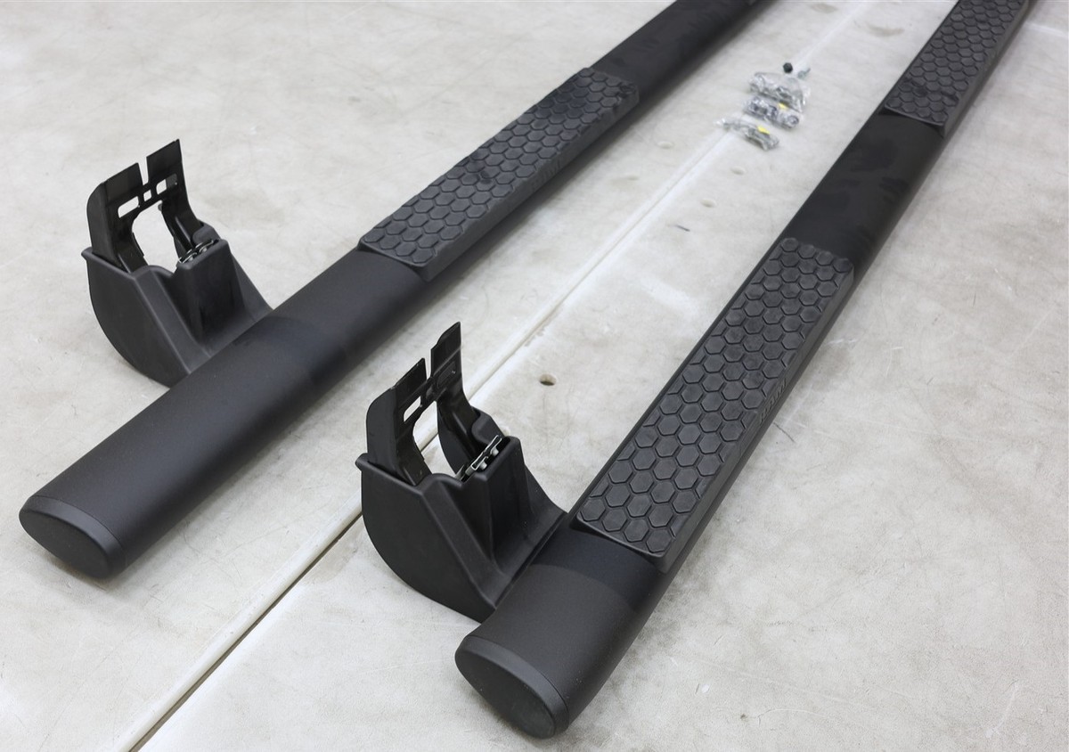 NEW Mopar Black Tubular Side Step Bars 82215089AB RAM 2500 3500
