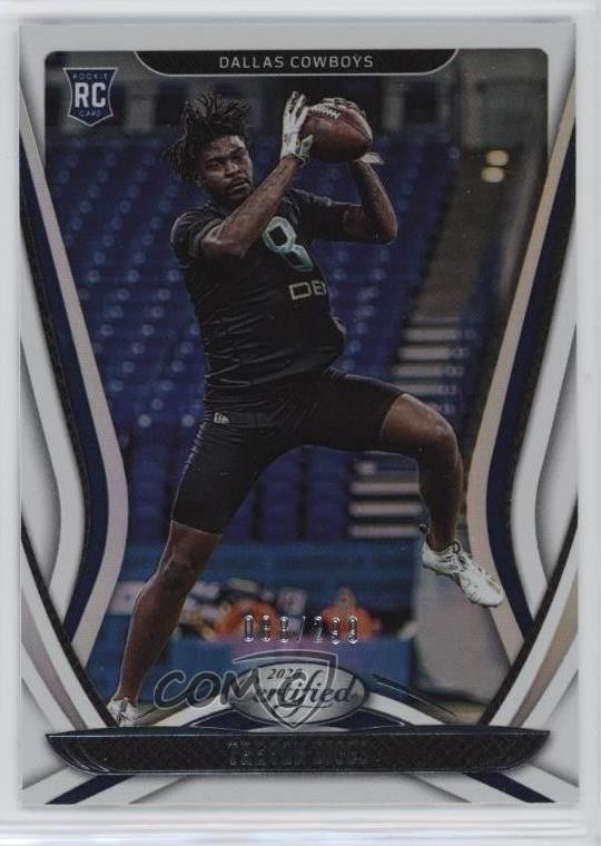 2020 Certified Rookies Mirror 88/299 Trevon Diggs #166 Rookie RC 12yh