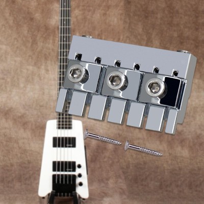 Headless Gitarre String Locking Nut Zinklegierung Vielseitig mit Schraube