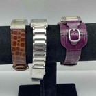 Guess Women's Watch Lot of 3 Mixed Styles Leather Stainless Steel 142.2g — photo 4