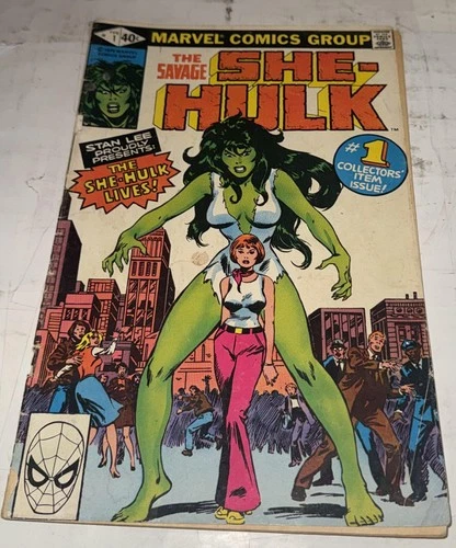 Vintage 1980 Marvel The Savage She-Hulk #1 Comic 40¢ First Issue Stan Lee