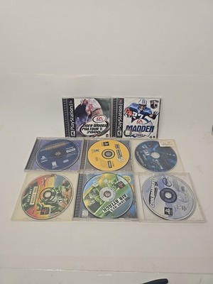 8 Game Lot - Sony PlayStation 1 PS1/ Discs Only