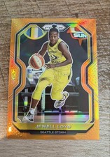 2021 WNBA Panini Prizm - Jewell Loyd #2 Orange /50 Seattle Storm Vegas Aces
