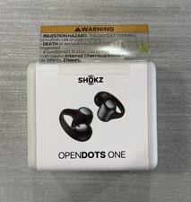 Shokz OpenDots One E310 Black True Wireless Earbuds - New in Box, Sealed 