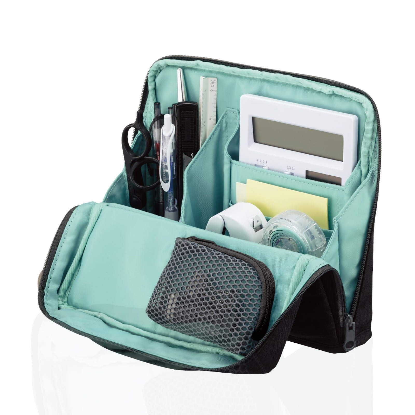 Case Pouch, Haco-biz Standing Pen Pouch Bag, Foldable Stand 