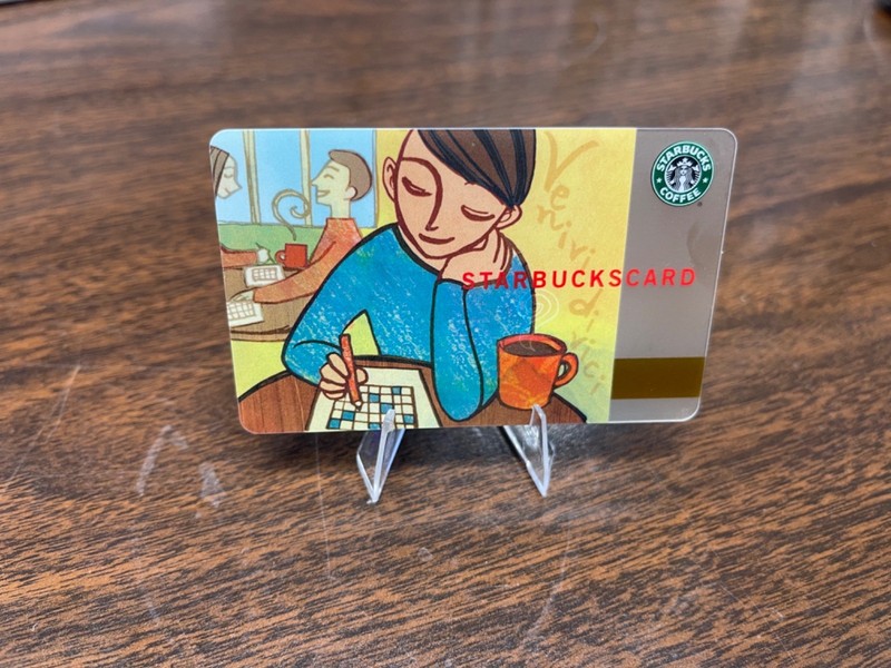 Starbucks 2006 USA Crossword Puzzle Limited Edition Test Card Mega Rare New