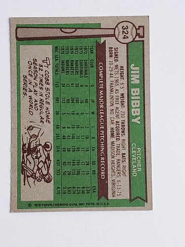 1976 TOPPS BASEBALL TRADING CARDS YOU PICK BASE TRADED UPDATE 1-330 50% OFF 2+ - Picture 323 of 331