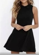 Spanx Perfect Fit & Flare Dress Classic Black Size Medium NWT $188 M