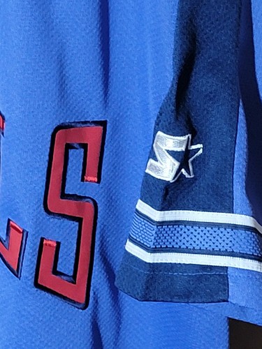 CALIFORNIA ANGELS THROWBACK ORIGINAL STARTER JERSEY SIZE XLARGE - Picture 2 of 6