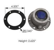 Hub Cap Part # 19QJ343, 343024, 1436900006, 180.10622