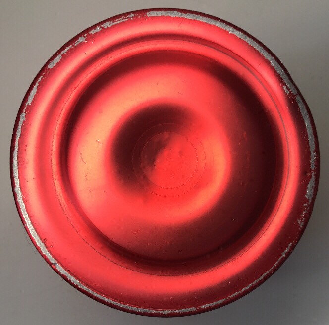 Seau à Champagne Géant Piper Heidsieck, Métal Gris Et Rouge, 35 Cm - Rare