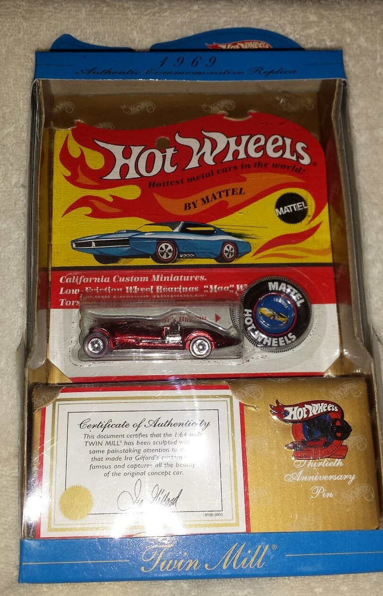 Hot Wheels 1969 Twin Mill Red Line 30 Year Commemorative
