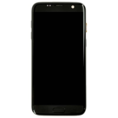 LCD Digitizer Frame Assembly for Samsung G935A Galaxy S7 Edge Black Onyx Part