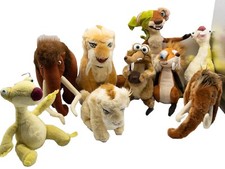 Ice Age Plüschfiguren 20 cm-30 cm gross 🦊 Große Auswahl Stofftiere Mammut Scrat