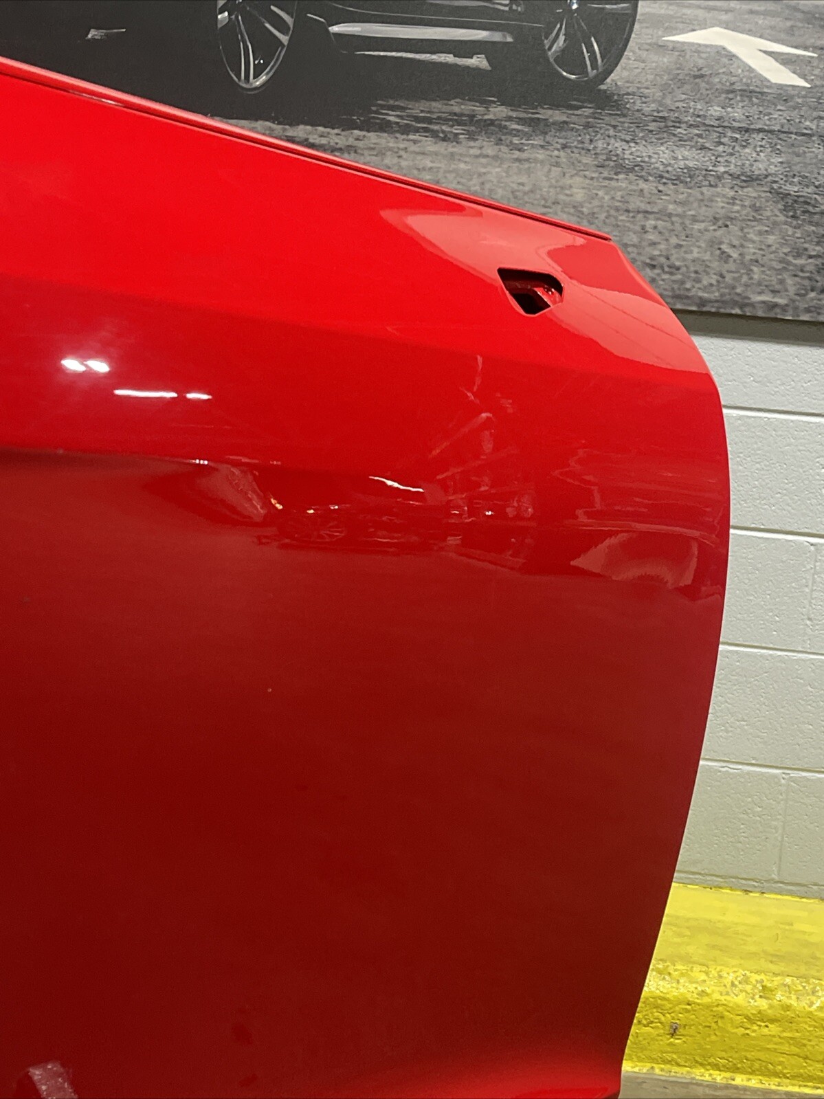 2011-2015 Audi R8 42 Front Right Door Panel Assembly Genuine OEM Brilliant Red