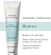 LAURA GELLER SPACKLE SKIN PERFECTING PRIMER - HYDRATE(Full Size/2oz/Sealed)
