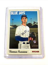 2019 Topps Heritage High Number #715- THOMAS PANNONE Rookie RC SP Short Print