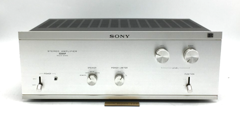 772097/SONY STEREO AMPLIFIER TA-3200F 通電 772097/SONY STEREO AMPLIFIER TA-3200F 通電