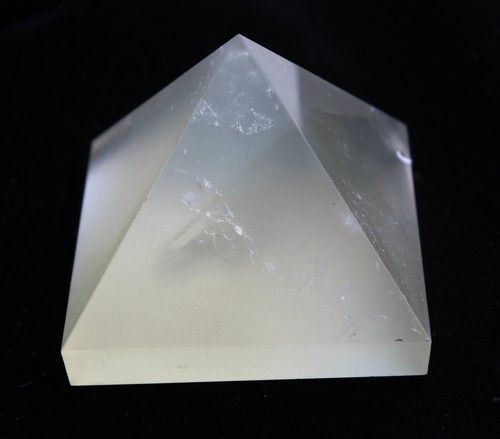 231g NATURAL CLEAR CITRINE QUARTZ CRYSTAL PYRAMID HEALING - Picture 3 of 11