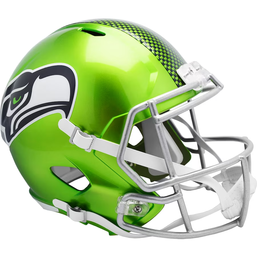 Seattle Seahawks Riddell Flash Full Size Speed Replica Football Helmet
