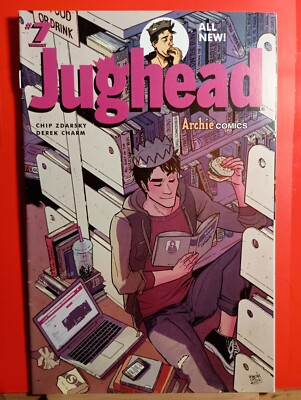 2016 Archie Comics Jughead Issue 7 Sanya Anwar Cover B Variant FREE SHIPPING 