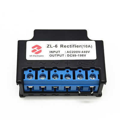 ZL-6 rectifier 10A AC: 220V-440V DC: 99-198V half-wave rectifier power module
