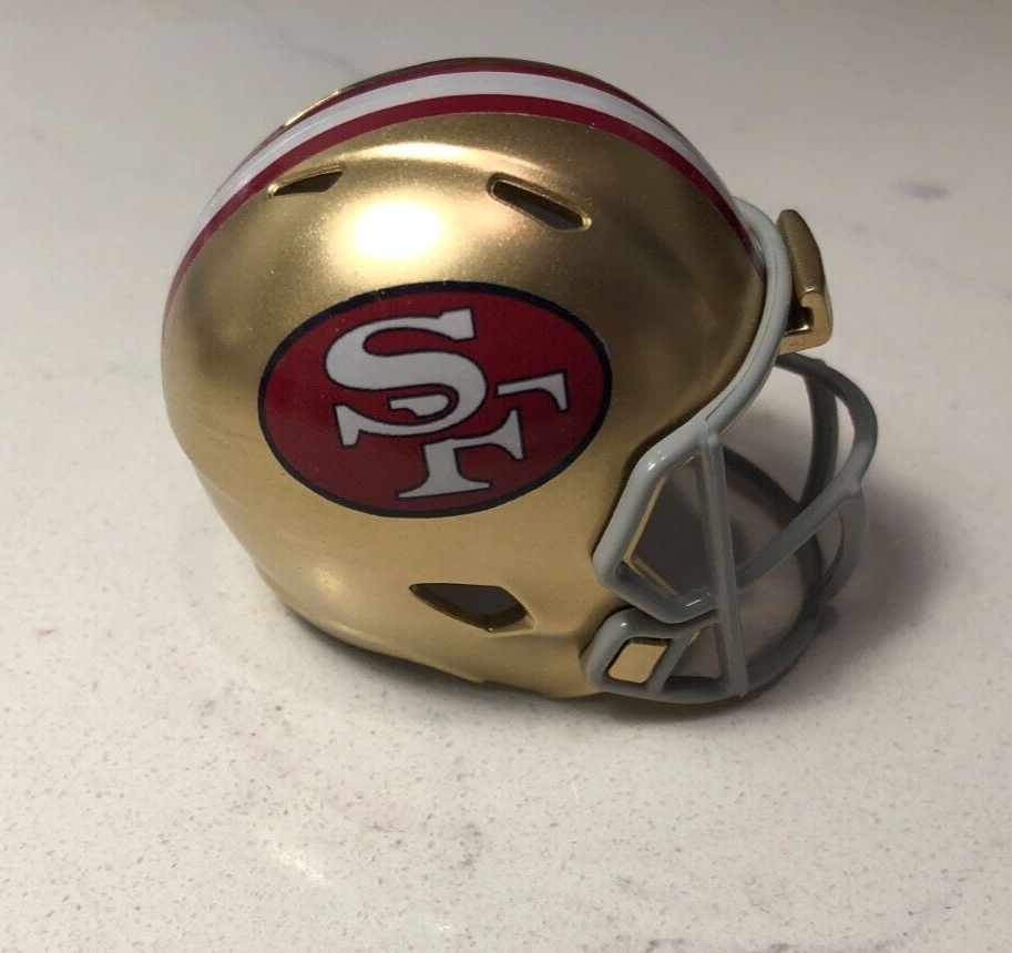 San Francisco 49ers 1964-95 custom pocket pro helmet NFL NFC SF