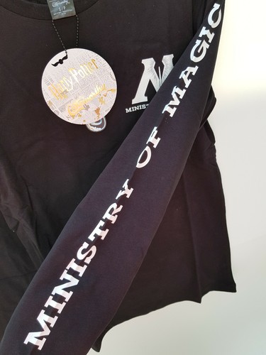 Camiseta Cakeworthy X Harry Potter Manga Larga Ministerio de Magia Top Estampado Espalda - Imagen 5 de 6