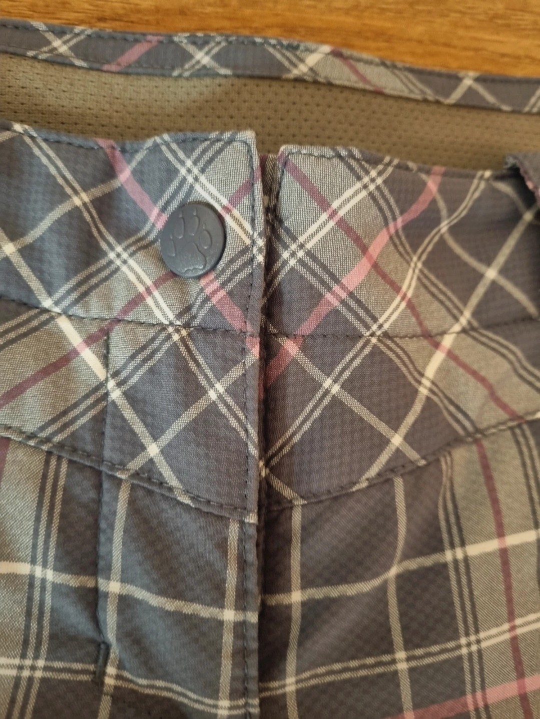 Jack Wolfskin Flex Shield Softshell Checked Short… - image 3