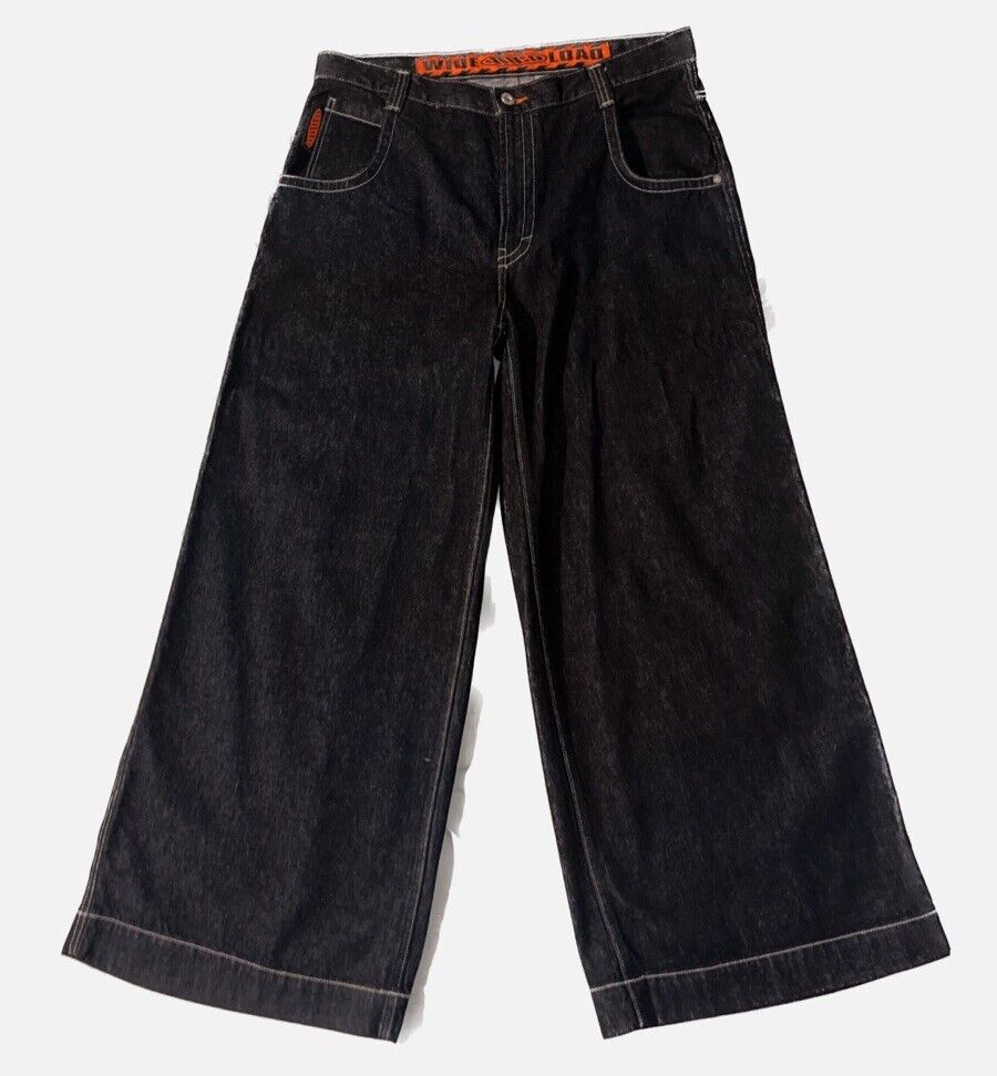 Jnco Jeans Wide Load 38Wx32L 30”New W/out Tags Jet Black | eBay Jnco Jeans Wide Load 38Wx32L 30”New W/out Tags Jet Black | eBay