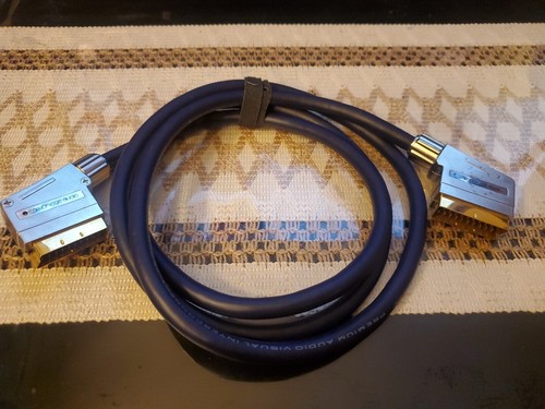 Cambridge Audio 6 ft premium sheilded 75 OHM SCART Cable RGB SHIPS FROM USA - Picture 2 of 3