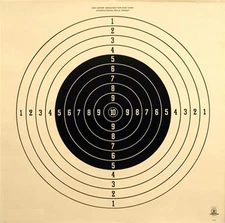 C-2 [A-29] Official NRA 200 Yard International Rifle Target, 28" x 28" (5 pack)
