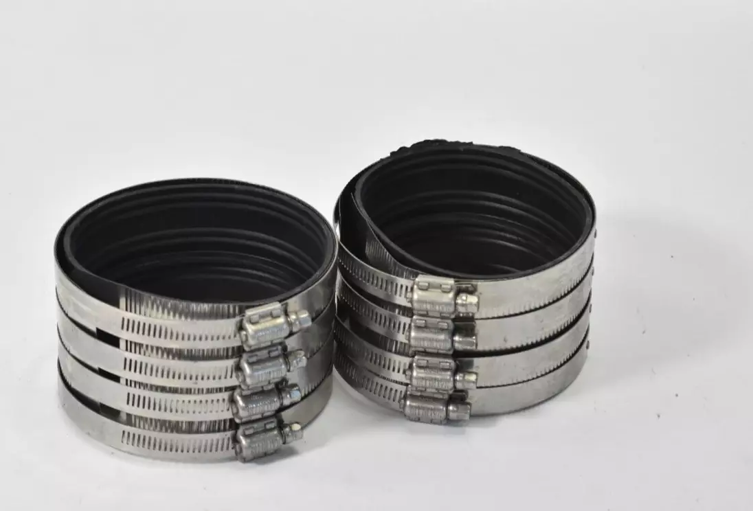Lot of 2 AMKO No Hub Standard Pipe Couplings 4
