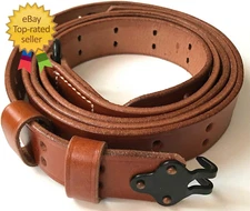 US M1907 Leather Sling WWII M1 Garand Leather Rifle Sling
