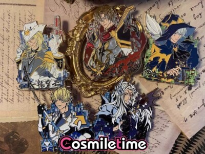 The King's Avatar Quan Zhi Gao Shou Jun Moxiao Metal Badge Brooch Pin Collection
