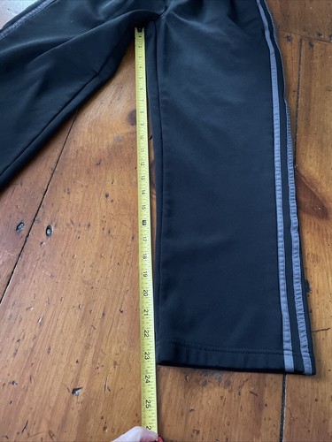 Adidas Boys Black Pants Size Medium 10/12 - Picture 6 of 7