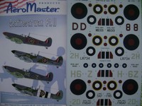1:48 Scale British seafires (spitfire) Pt.ii Decals Aeromaster 48-770 1:48 Scale British seafires (spitfire) Pt.ii Decals Aeromaster 48-770