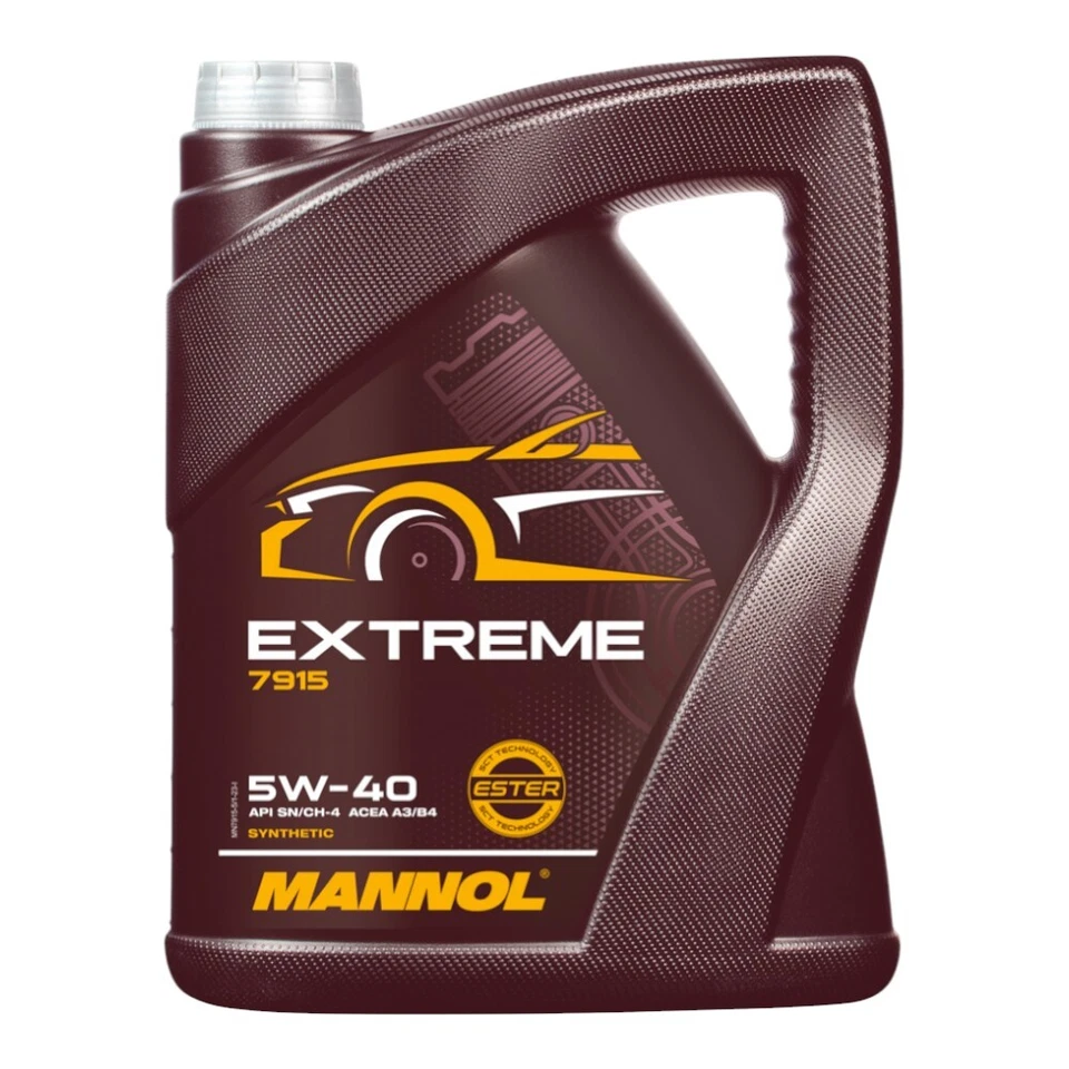 Olio motore Mannol 5L Extreme 5W-40 + filtro Mann per Nissan 350 Z Roadster Z33 3.5 - Immagine 2 di 4