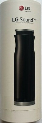 LG Sound 360 Speaker Wireless Portable Dual Play Bluetooth Black New  Sealed