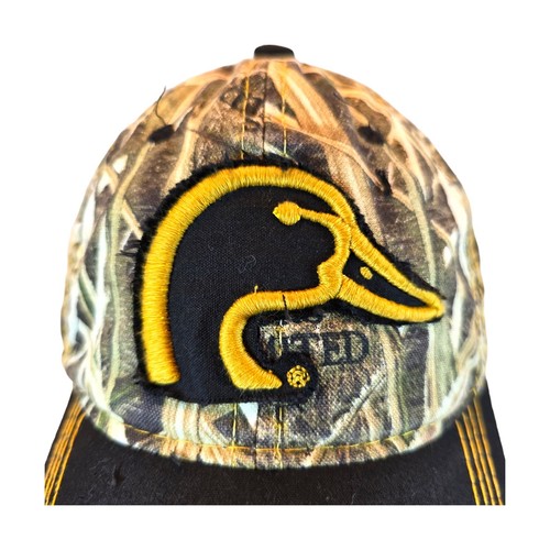 Ducks Unlimited Hat Cap Mossy Oak Strapback Adjustable Hunting Wet-Lands - Picture 2 of 9