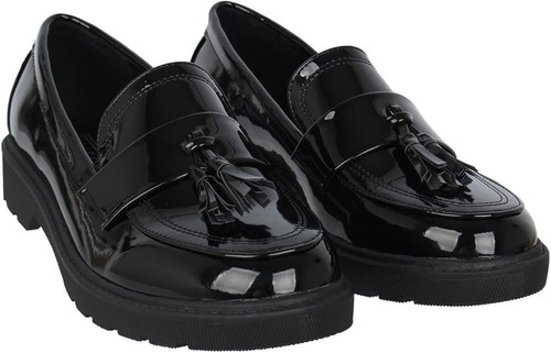 Mocasín Miso Tassi para mujer negro talla UK 4 EUR 37 #Ref261 - Imagen 3 de 5