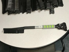 Car Window and Windshield Snow Cleaning Brush with Ice Scraper MADE IN USA!  NEW